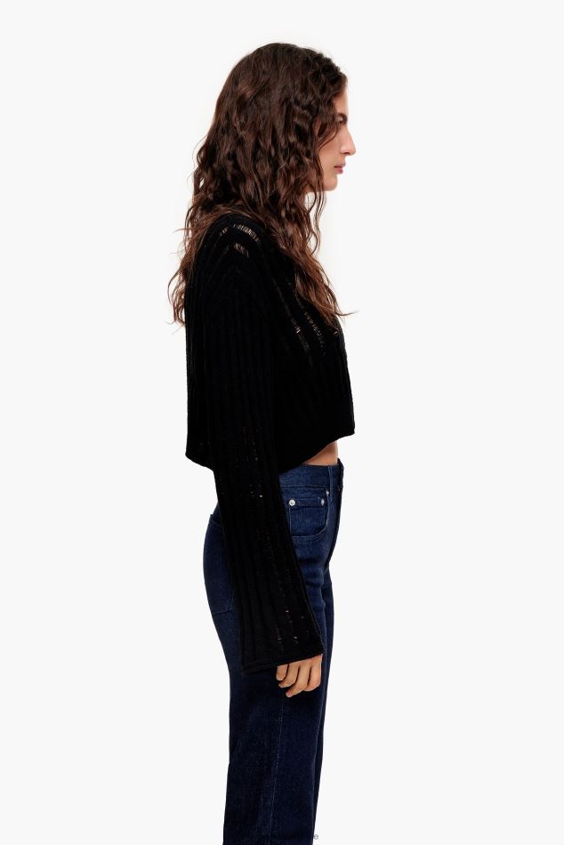 vêtements Bimba Y Lola pull en tricot noir HV4486388