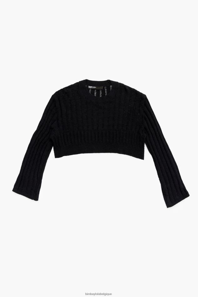 vêtements Bimba Y Lola pull en tricot noir HV4486388